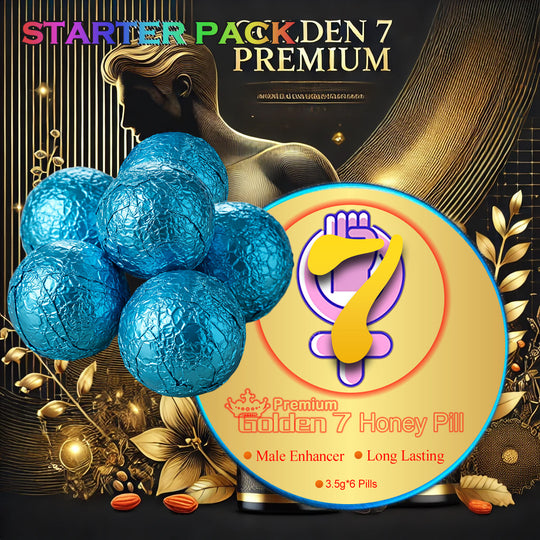 PASTILLA DE MIEL PREMIUM GOLDEN 7 3500MG | PAQUETE INICIAL 6 PASTILLAS