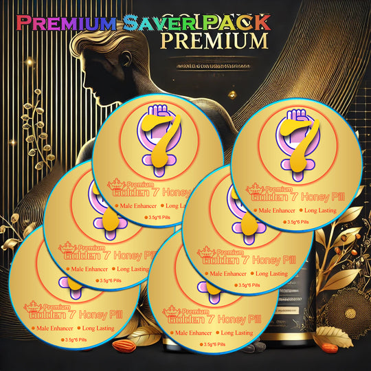 PASTILLA DE MIEL PREMIUM GOLDEN 7 3500MG | PAQUETE AHORRO PREMIUM 36 PASTILLAS